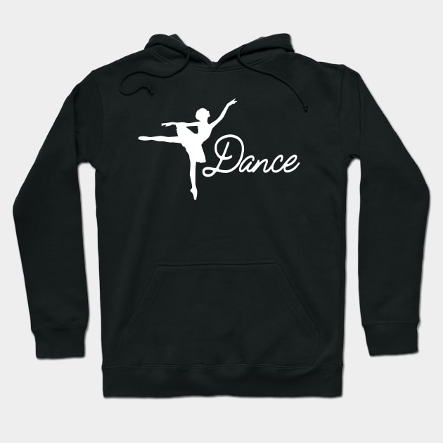 Dance - Ballet Dancer Hoodie by KC Happy Shop